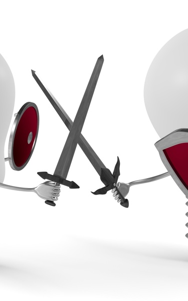 Fighting Light Bulbs